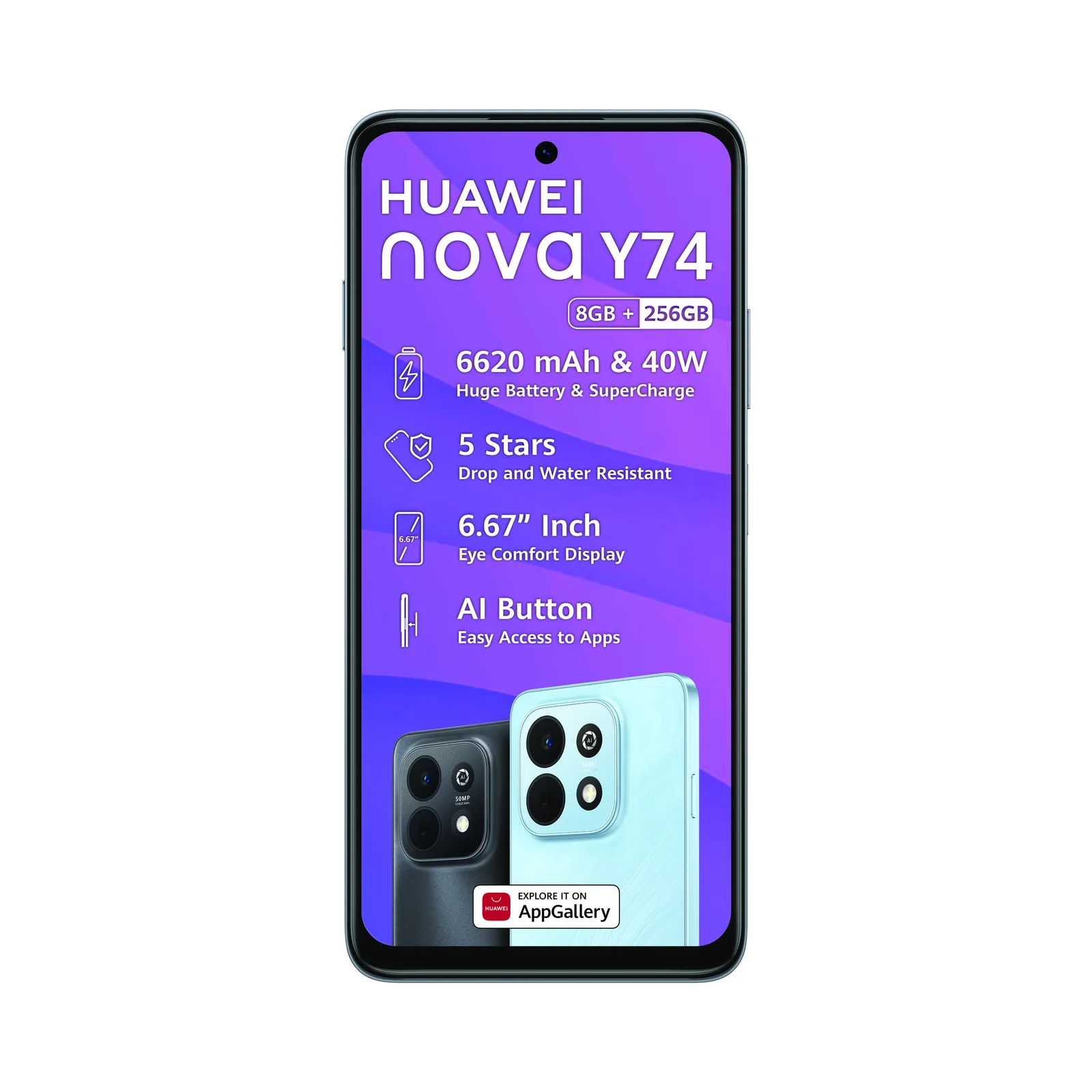 nova Y74 256GB