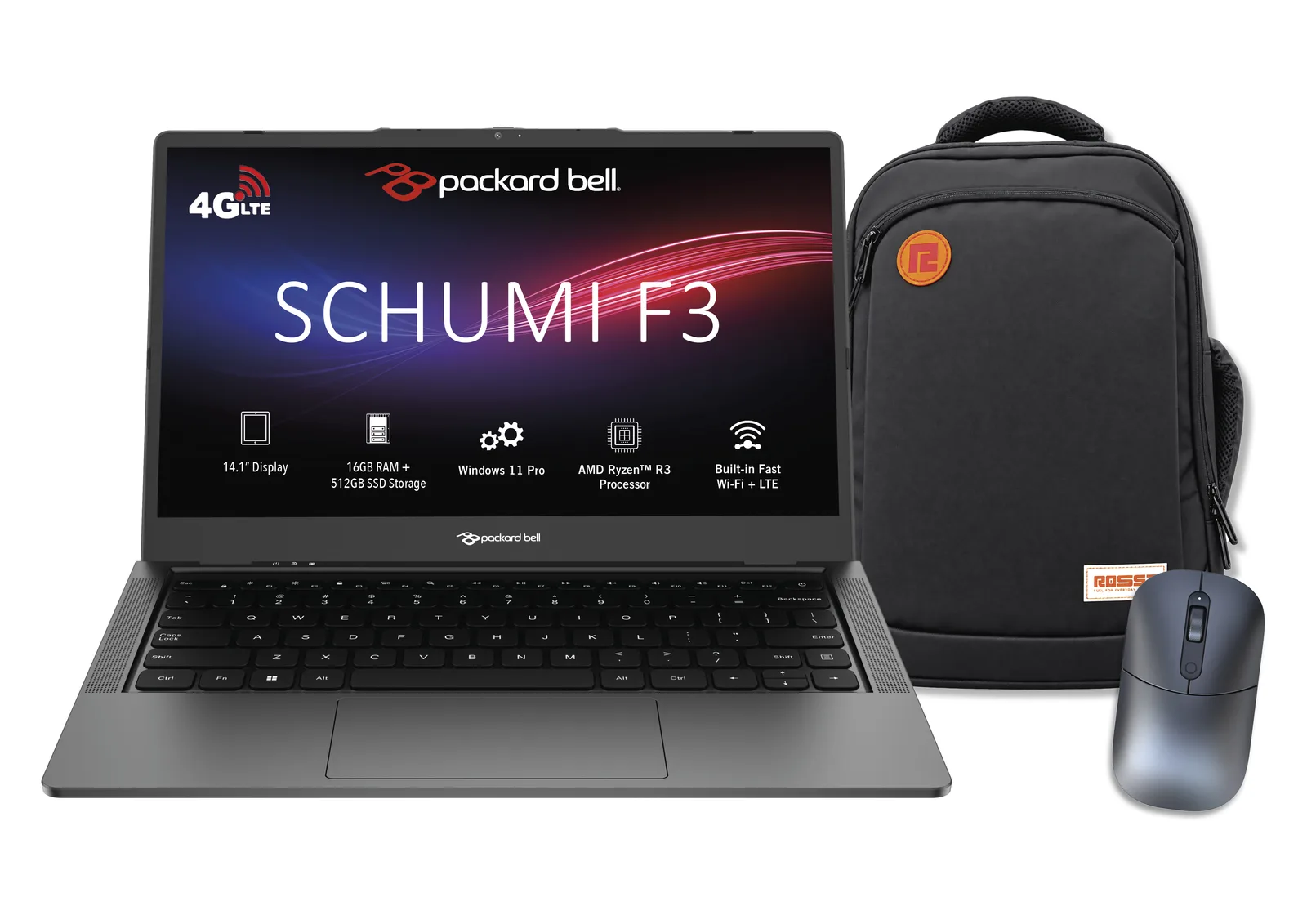 Packard Bell Schumi F3 Ryzen 3