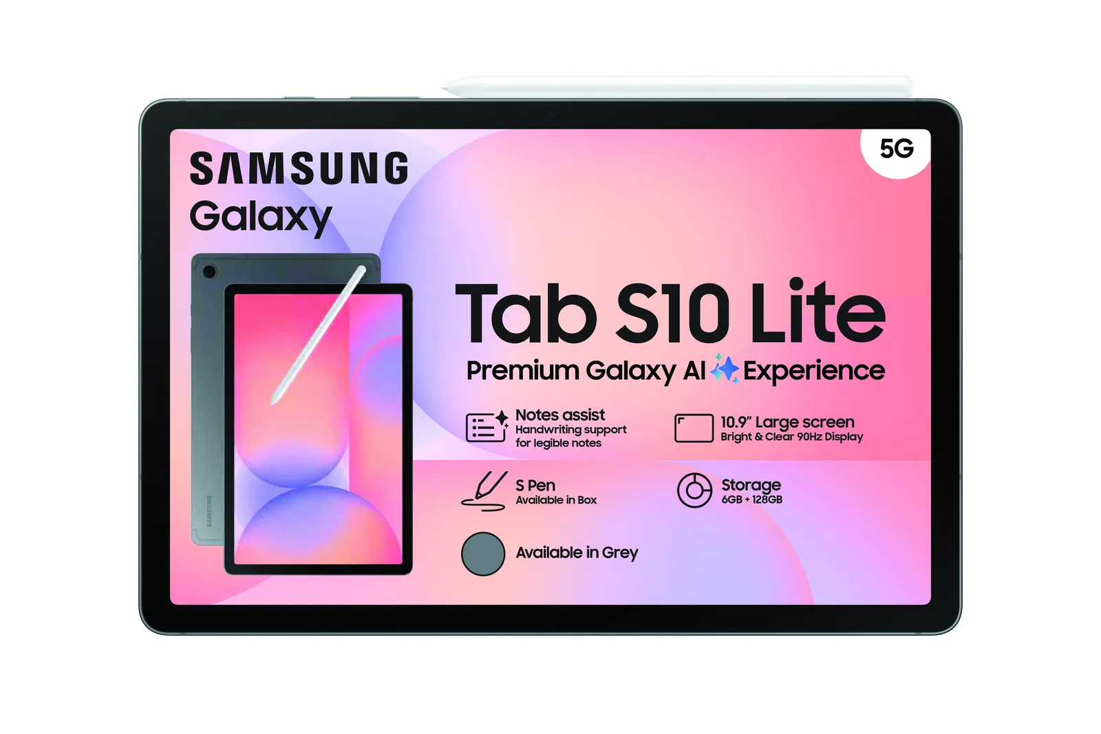 Galaxy Tab S10 Lite 5G 128GB
